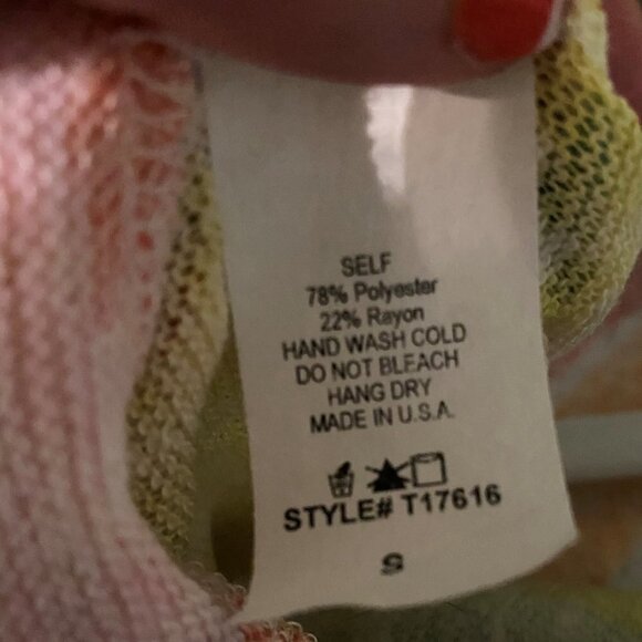 NWOT White Birch Sheer Summer Beach/Light Sweater Loose Fitting Size Sma… - Picture 7 of 7